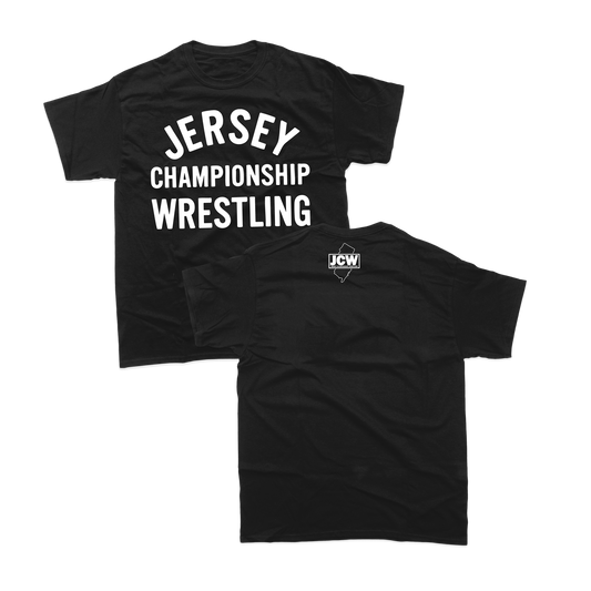 JCW Collegiate T-Shirt Black/White *Pre-Order*